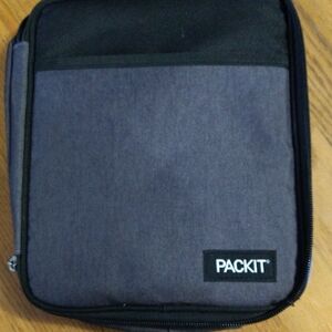 PACKIT Insulated Lunch Bag Cooler — Gray